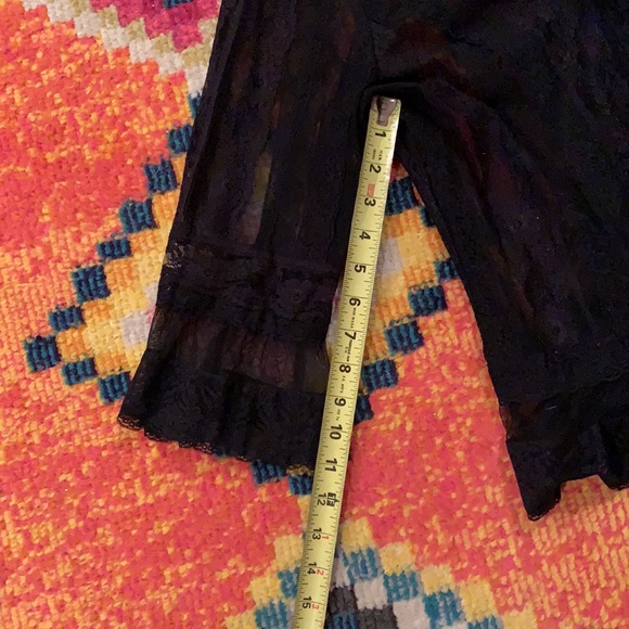 Coldwater Creek. Black See Through Lace. Size PMed - Picture 15 of 15